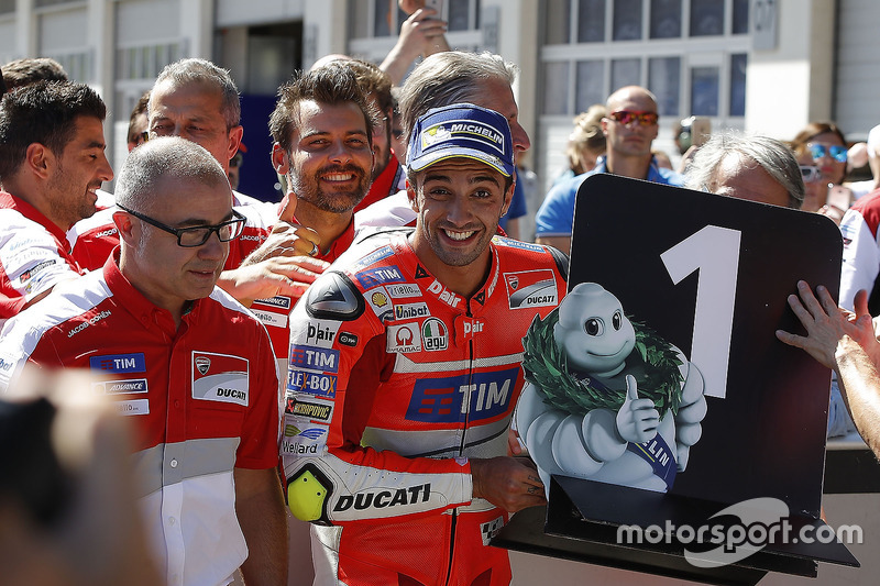 La última pole de Ducati en seco la logró Iannone en Austria 2016
