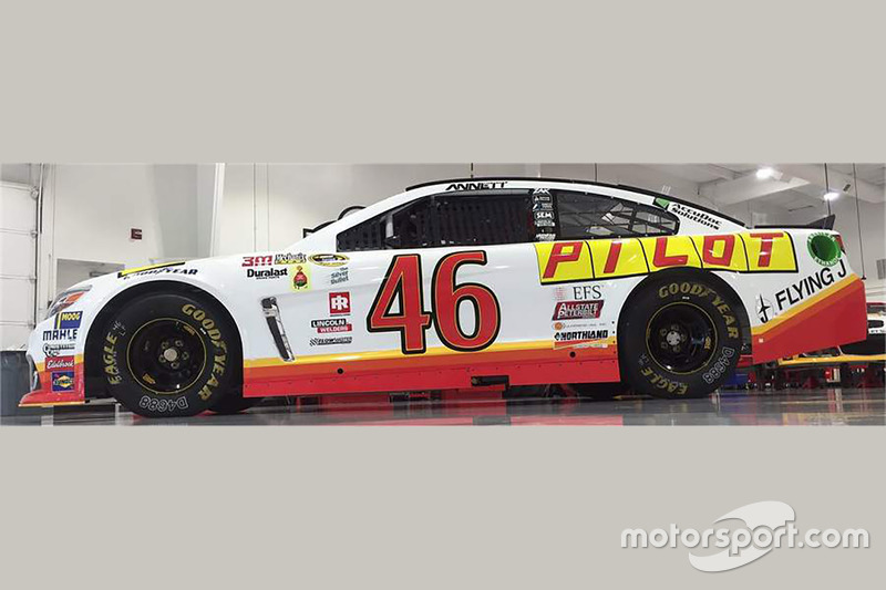 Michael Annett, No. 46 HScott Motorsports Chevrolet