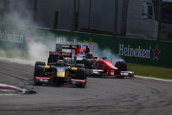 Antonio Giovinazzi, PREMA Racing precede Daniel de Jong, MP Motorsport
