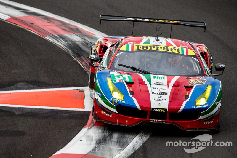 2. GTE-Pro: #51 AF Corse, Ferrari 488 GTE: Gianmaria Bruni, James Calado