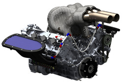 Le moteur V6 GP3
