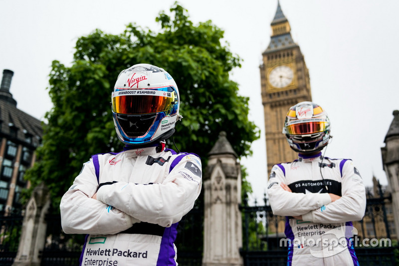 Sam Bird, DS Virgin Racing visita a Marble Arch