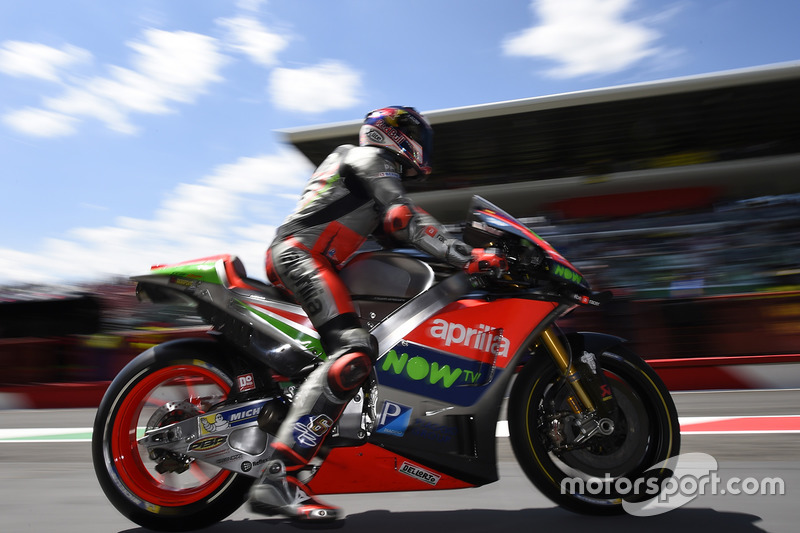 Stefan Bradl (Aprilia) 14. Platz