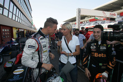 Diego Bertonelli, RB Racing e Giuliano Raucci, Diegi Motorsport con i media