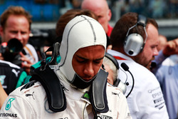 Lewis Hamilton, Mercedes AMG F1 on the grid