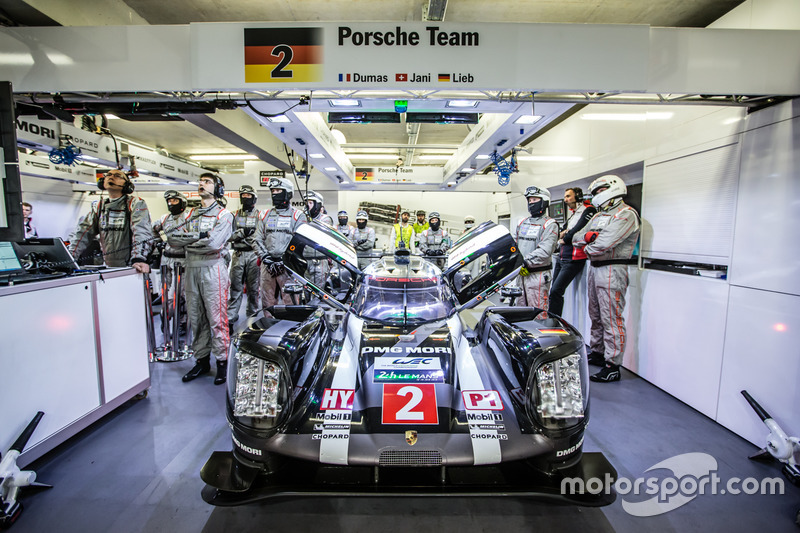 #2 Porsche Team, Porsche 919 Hybrid: Romain Dumas, Neel Jani, Marc Lieb