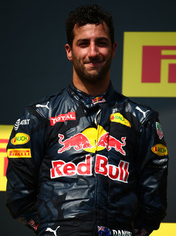 Podium: third place Daniel Ricciardo, Red Bull Racing