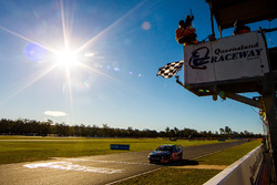 Craig Lowndes, Triple Eight Race Engineering Holden takes the checkered flag