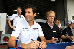 Mark Webber, Brendon Hartley, Porsche Team