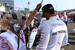 Lewis Hamilton, Mercedes AMG F1 on the grid