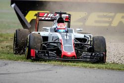 Romain Grosjean, Haas F1 Team VF-16 va largo