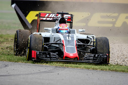 Romain Grosjean, Haas F1 Team VF-16 va largo