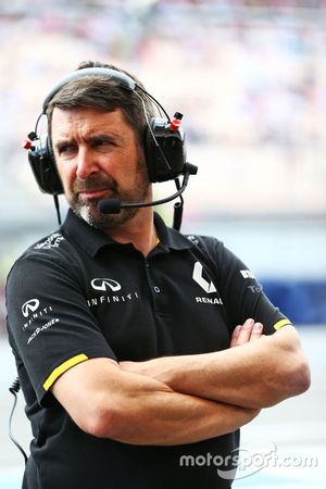 Greg Baker, Renault Sport F1 Team Chief Mechanic