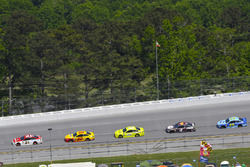 Paul Menard, Wood Brothers Racing, Ford Fusion Motorcraft / Quick Lane Tire & Auto Center, Joey Logano, Team Penske, Ford Fusion Shell Pennzoil, Ryan Blaney, Team Penske, Ford Fusion Menards/Richmond, Kevin Harvick, Stewart-Haas Racing, Ford Fusion Busch Beer Flannel, Ricky Stenhouse Jr., Roush Fenway Racing, Ford Fusion Fifth Third Bank