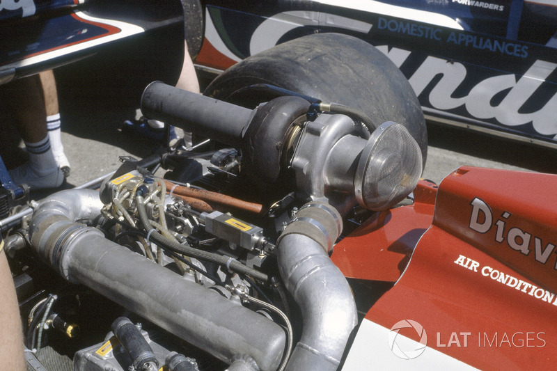 Il motore turbo Hart nella Toleman TG181