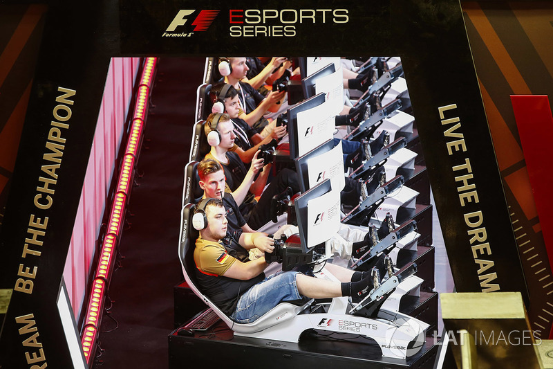 E-Sports players in the arena