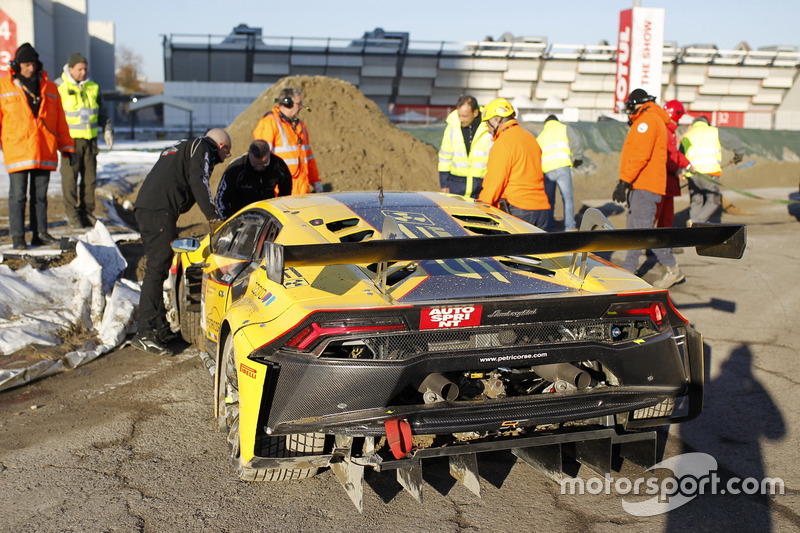 Incidente di Andrea Palma, Lamborghini Huracan ST