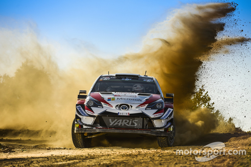 Ott Tanak, Martin Järveoja, Toyota Yaris WRC, Toyota Gazoo Racing