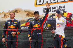 Max Verstappen, Daniel Ricciardo ve David Coulthard