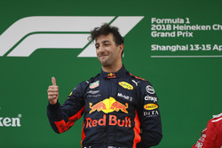 Race winner Daniel Ricciardo, Red Bull Racing