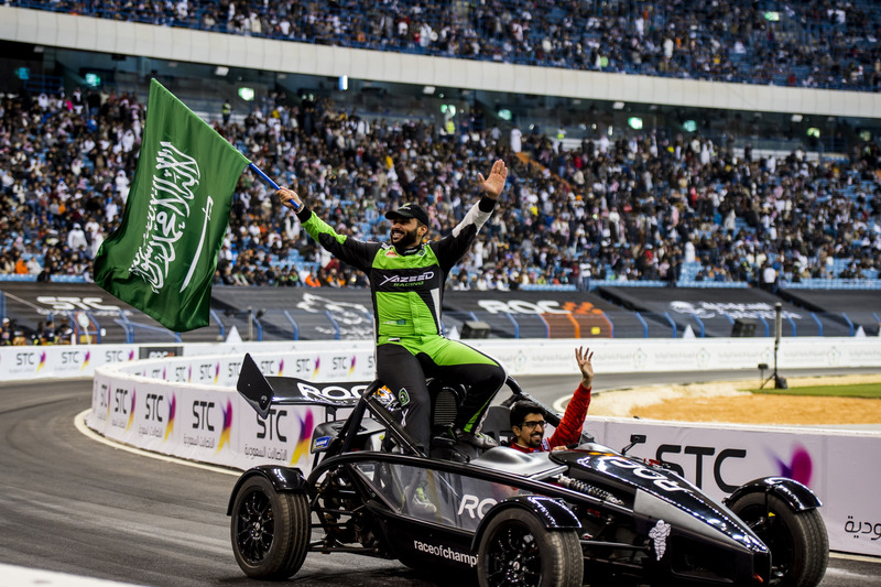 Yazeed Al-Rajhi and Ahmed Bin Khanen of Team Saudi Arabia