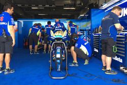 La moto d'Álex Rins, Team Suzuki MotoGP