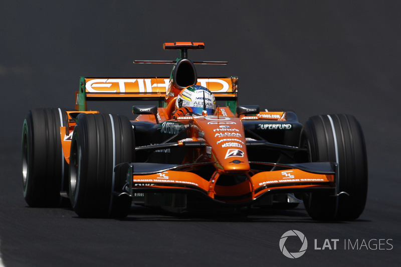 Adrian Sutil, Spyker F8-VII