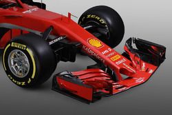 Ferrari SF71H, dettaglio anteriore