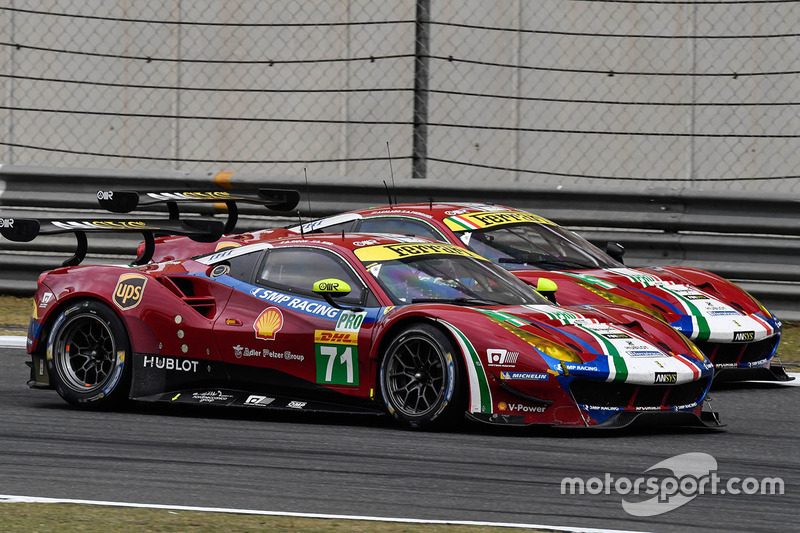 #71 AF Corse Ferrari 488 GTE: Davide Rigon, Sam Bird