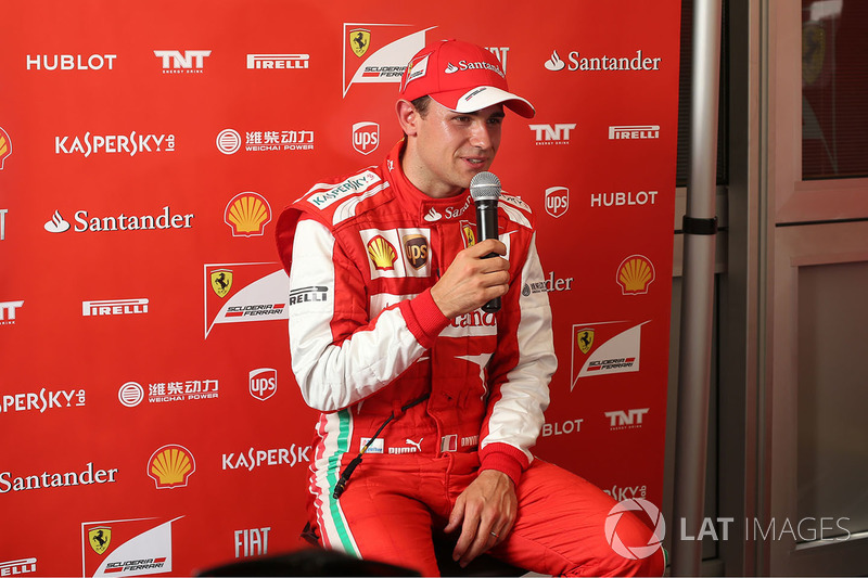 Davide Rigon, pilote d'essais Ferrari