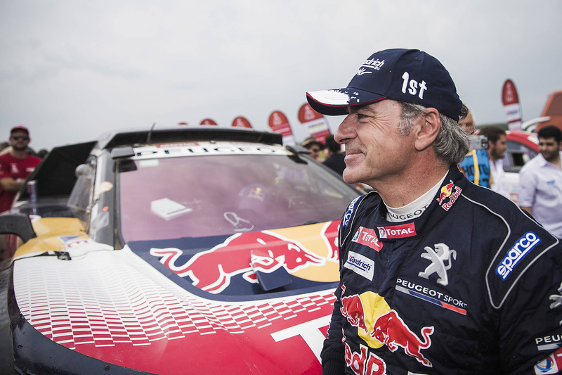 Car winner Carlos Sainz, Peugeot Sport