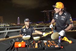 Daniel Ricciardo en Max Verstappen, Red Bull Racing