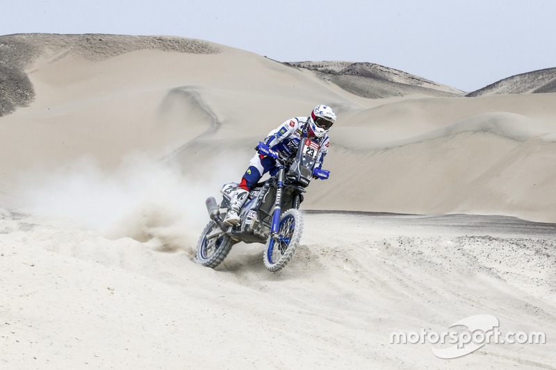 Ксавье де Сультрэ, Yamalube Yamaha Official Rally Team, Yamaha WR450F Rally