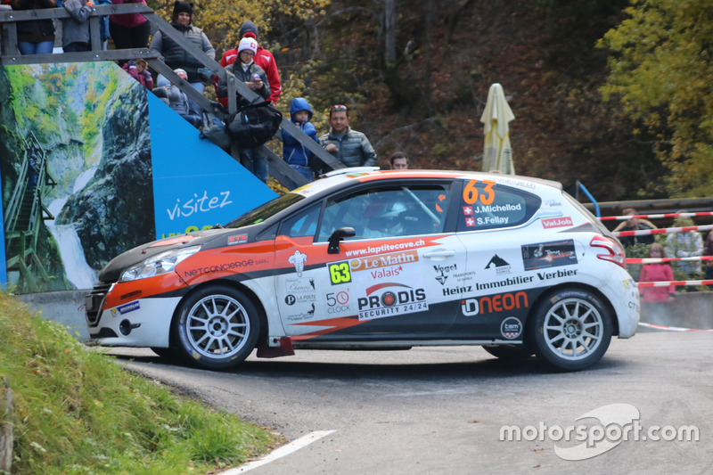 Jonathan Michellod, Stéphane Fellay, Peugeot 208 R2, Atelier de la Tzoumaz
