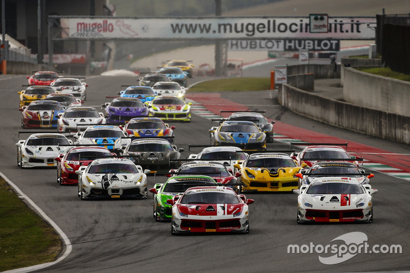 Start action Trofeo Pirelli