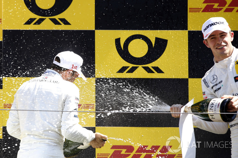 Podium: Gary Paffett, Mercedes-AMG Team HWA, Paul Di Resta, Mercedes-AMG Team HWA