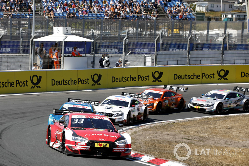 1. René Rast, Audi Sport Team Rosberg, Audi RS 5 DTM leads