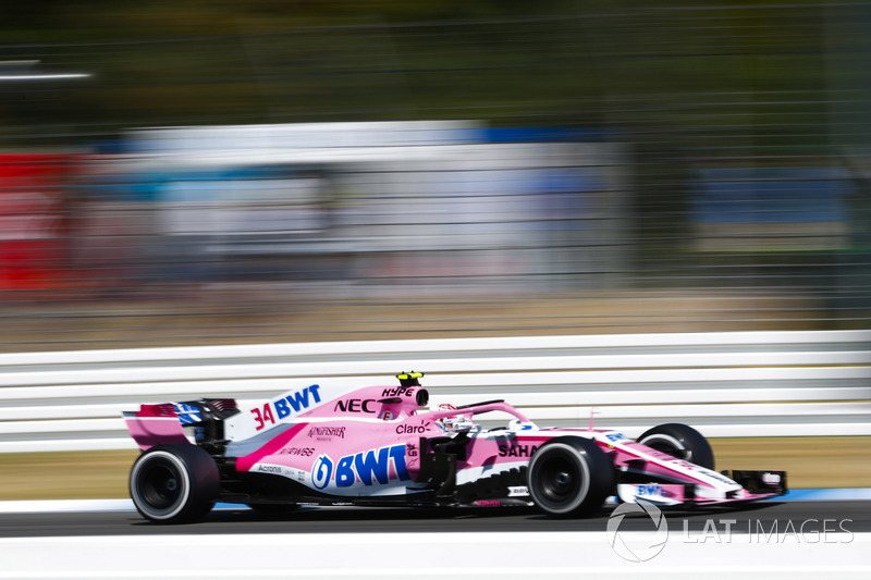 Que também entrou no top-10 com Esteban Ocon, o oitavo colocado