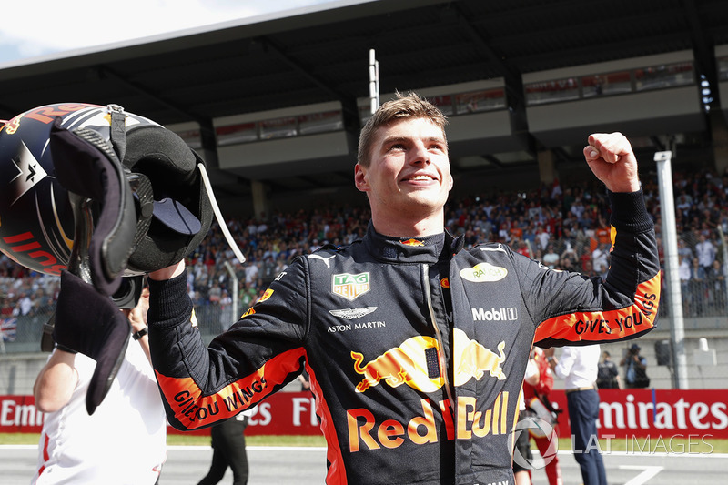 Race winner Max Verstappen, Red Bull Racing