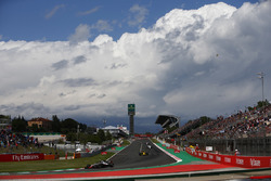 Kevin Magnussen, Haas F1 Team VF-18, Carlos Sainz Jr., Renault Sport F1 Team R.S. 18, Charles Leclerc, Sauber C37