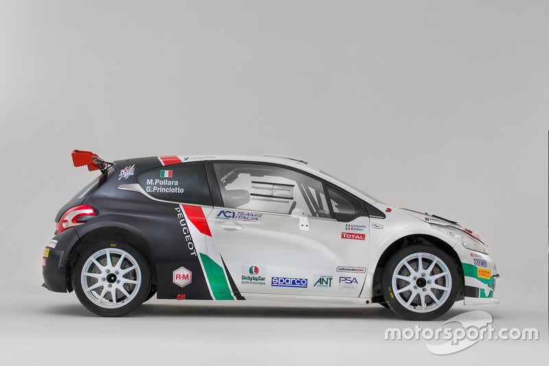 La Peugeot 208 T16 R5 di Marco Pollara e Giuseppe Princiotto