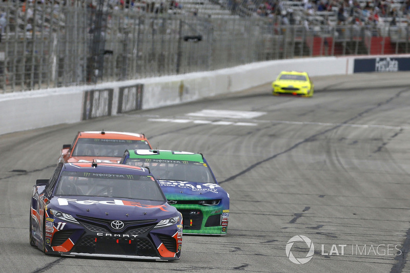 Denny Hamlin, Joe Gibbs Racing, FedEx Ground Toyota Camry