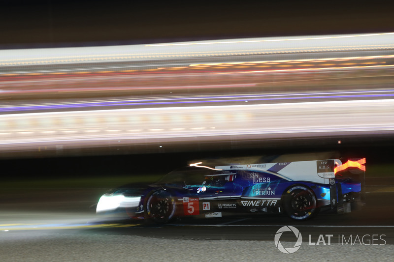 #5 CEFC TRSM RACING Ginetta G60-LT-P1: Charles Robertson, Michael Simpson, Leo Roussel