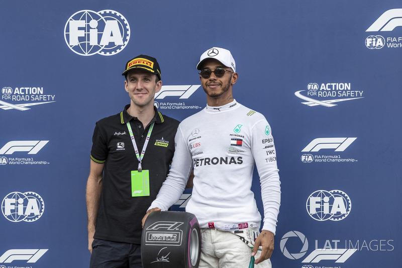 Lewis Hamilton, Mercedes-AMG F1, Pole pozisyonu ödl, Simon Yates