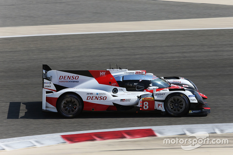 #8 Toyota Gazoo Racing Toyota TS050-Hybrid: Sébastien Buemi, Anthony Davidson, Kazuki Nakajima