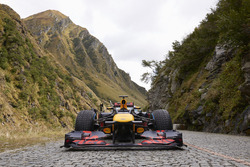 Red Bull F1 sul Passo del Gottardo