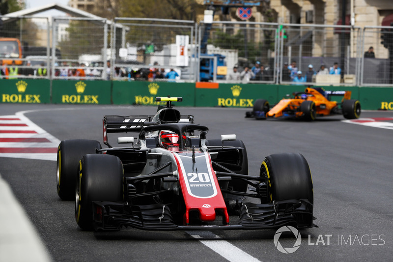 13. Kevin Magnussen, Haas F1 Team VF-18 Ferrari