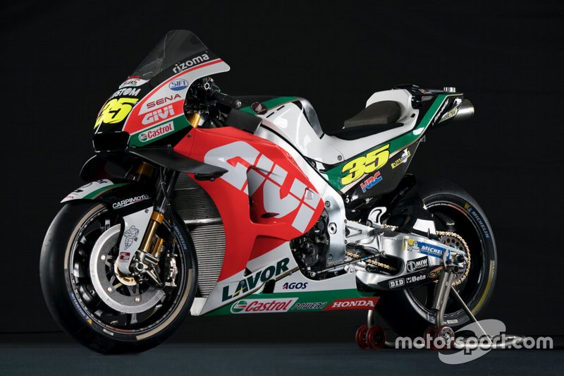 La moto del Team LCR Honda