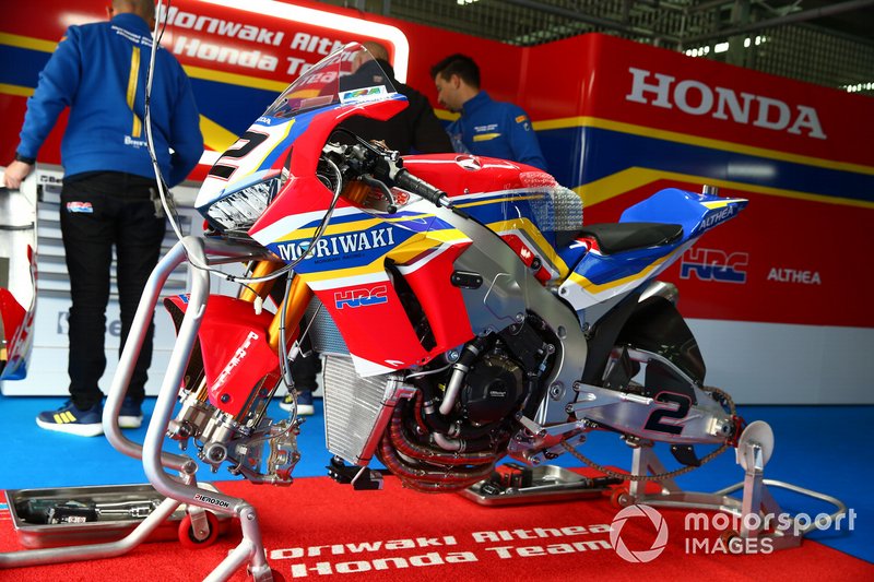 Bike von Leon Camier, Honda WSBK Team