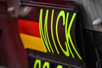 Mick Schumacher, Ferrari, pitbord